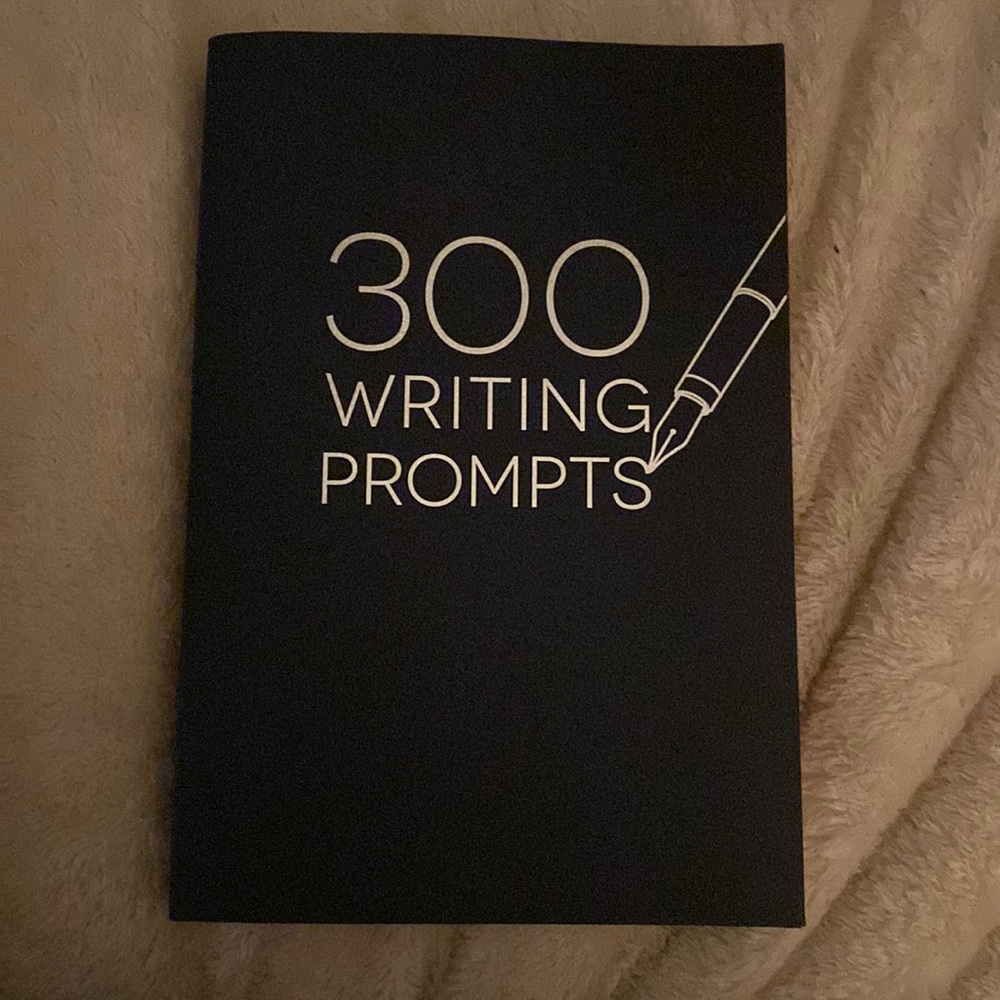 300 writing prompt journal in great condition never used!